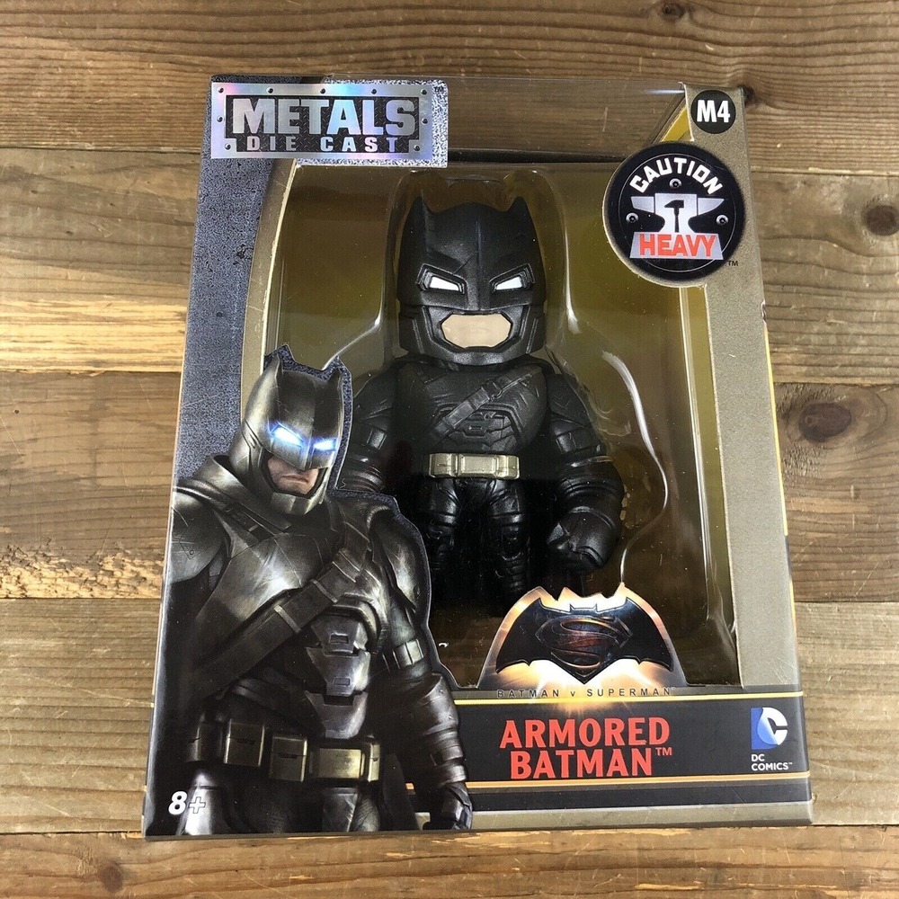 ARMORED BATMAN VS SUPERMAN DC COMICS DIE CAST ACTION FIGURE SUPERHERO TOY NEW